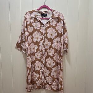 Lexbreezy Hawaii Button up Dress